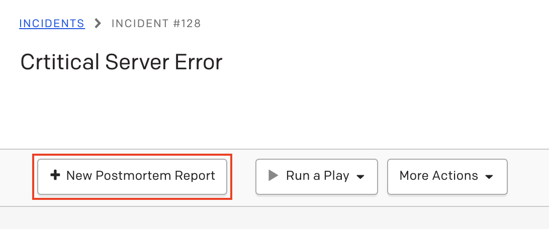 Create a New Report Option 1